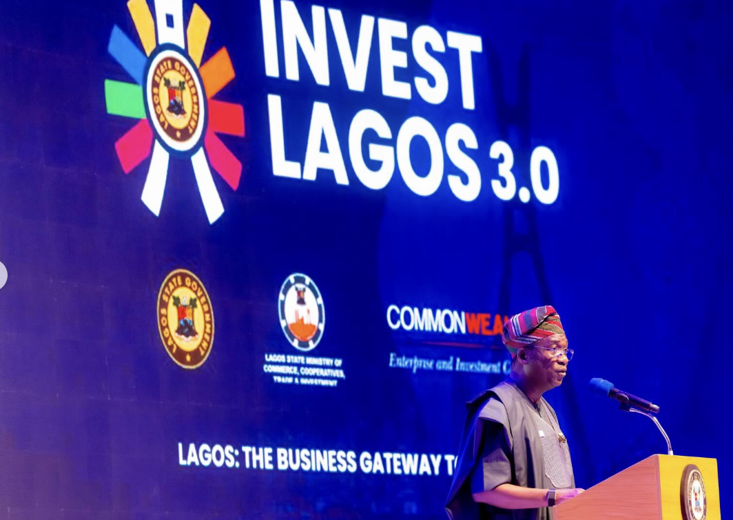 KOH speaking at Invest Lagos 3.0